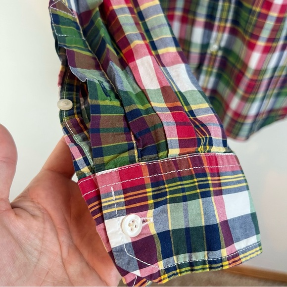 Bundle American Eagle Men’s Button Down Shirt Plaid Striped Cotton Large Long - Picture 11 of 15